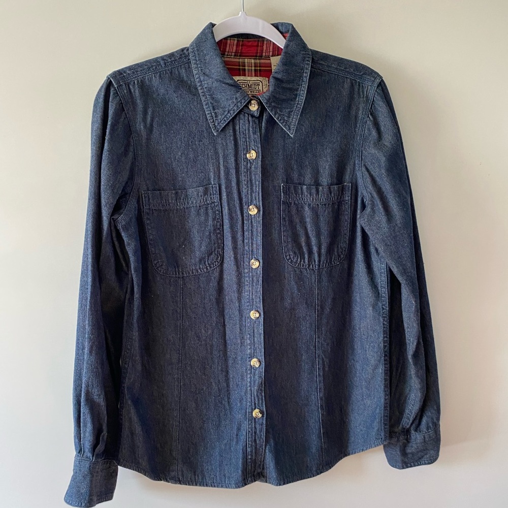 SCHMIDT WORK WEAR | FIT FORHER |  DENIM | SIZE SMALL